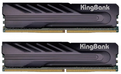 Оперативная память KingBank 32GB (2x16GB) DDR4 3600MHz Silver (KB3600H16X2)