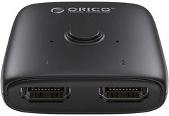 Разветвитель ORICO HDMI 2.0 1x2, 4K, двухсторонний (HS2-A1-BK-EP)