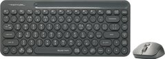Комплект (клавіатура + миша) A4Tech FG3200 Air Wireless Grey