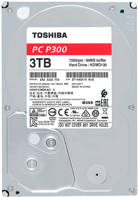 Внутренний жесткий диск Toshiba P300 2TB (HDWD320UZSVA)