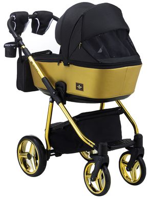 Дитяча коляска 2 в 1 Adamex Barcelona Polar (Gold) BR619 (624635)