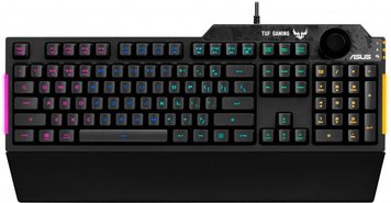Клавиатура Asus TUF Gaming K1 USB Black (90MP01X0-BKRA00)