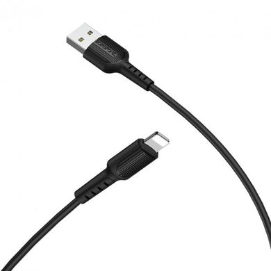 Кабель Borofone BX16 USB to iP 2A 1m Black (BX16LB)