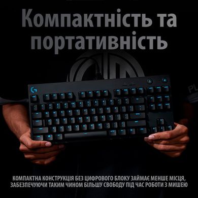 Клавиатура Logitech G PRO Mechanical Gaming USB (L920-009392)