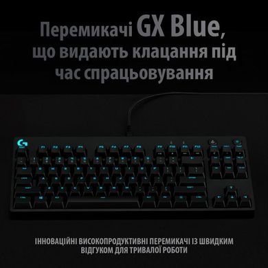 Клавиатура Logitech G PRO Mechanical Gaming USB (L920-009392)