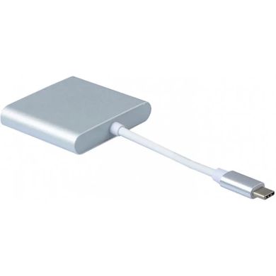 USB-Хаб Dynamode USB3.1 Type-C to 1хHDMI, 1хUSB 3.0, 1хUSB Type-C Female
