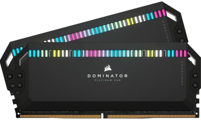 Оперативная память Corsair 32GB (2x16GB) DDR5 6200MHz Dominator Platinum RGB (CMT32GX5M2X6200C36)