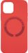 Чохол Original Full Soft Case (MagSafe) for iPhone 12/12 Pro Scarlet