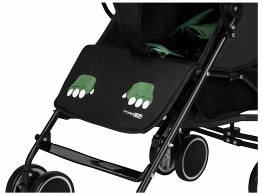 Прогулочная коляска FreeON Simple Black-Green (48563)