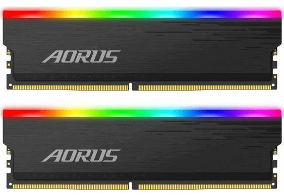 Оперативная память Gigabyte 16 GB (2x8GB) DDR4 3733 MHz AORUS RGB (GP-ARS16G37)