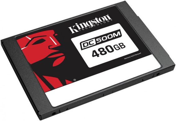 Накопичувач Kingston DC500M 480GB 2.5" SATAIII 3D TLC (SEDC500M/480G)