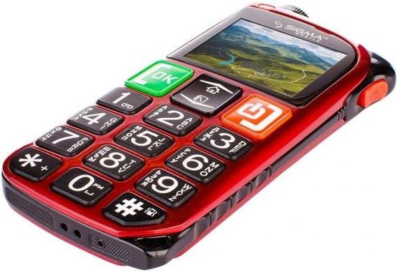 Мобільний телефон Sigma Mobile Comfort 50 Light Red
