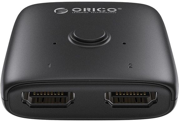 Розгалужувач ORICO HDMI 2.0 1x2, 4K, двосторонній (HS2-A1-BK-EP)