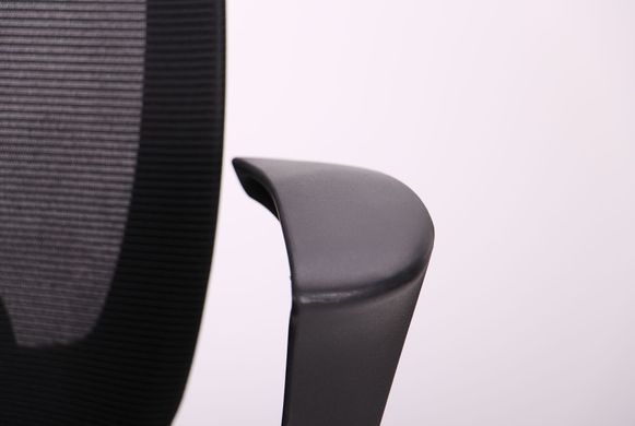 Крісло AMF Nickel Black сидіння Сідней-07/спинка Сітка SL-00 Black