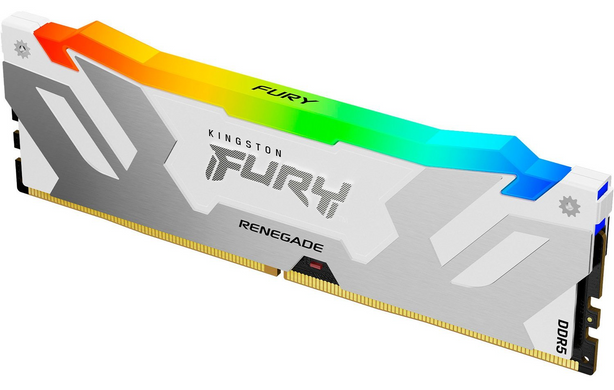 Оперативная память Kingston FURY 32 GB DDR5 6400 MHz Renegade Silver/White RGB (KF564C32RWA-32)