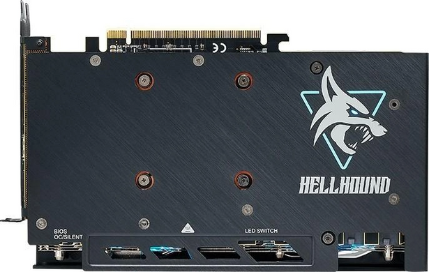 Відеокарта PowerColor Radeon RX 7600 XT 16 GB Hellhound (RX 7600 XT 16G-L/OC)