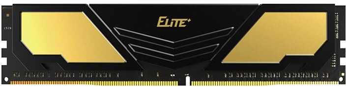 Оперативна пам'ять Team DDR4 4GB/2400 Elite Plus Gold/Black (TPD44G2400HC1601)