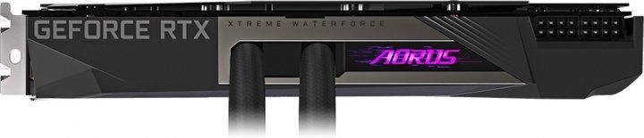 Відеокарта Gigabyte PCI-Ex GeForce RTX 3090 Aorus Xtreme Waterforce 24GB GDDR6X (384bit) (1785/19500) (3 х HDMI, 3 x DisplayPort) (GV-N3090AORUSX W-24GD)