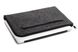 Чохол для ноутбука Gmakin Felt Cover with zip horisontal для Macbook Air 13,3/Pro 13,3 dark grey GM6