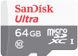 Карта пам'яті SanDisk microSDXC (UHS-1) Ultra 64Gb class 10 A1 (SDSQUNR-064G-GN3MN)