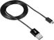 Кабель Canyon USB - microUSB 1 м Black (CNE-USBM1B)
