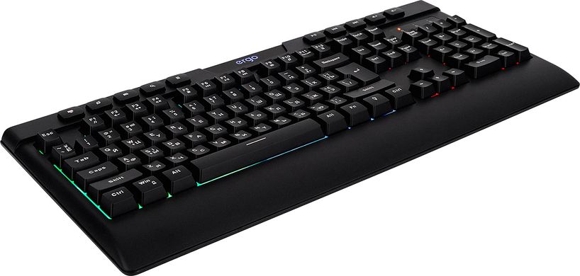 Клавіатура ERGO KB-510 Keyboard ENG/RUS/UKR Black
