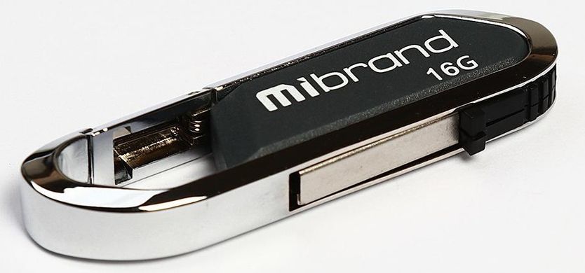 Флешка Mibrand USB 2.0 Aligator 16Gb Grey (MI2.0/AL16U7G)