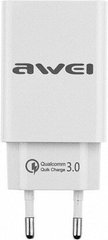 Зарядное устройство Awei C-820 Travel charger 1USB 2.0A QC 3.0 White