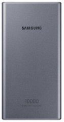 Універсальна мобільна батарея Samsung 10000 mAh 25W USB Type-C Dark Gray (EB-P3300XJRGRU)