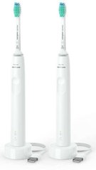 Набор электрических зубных щеток Philips HX3675 / 13 Gemini 3100 White