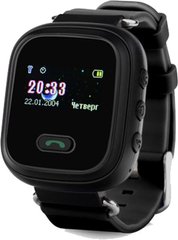 Дитячий смарт годинник UWatch Q60 Kid smart watch Black