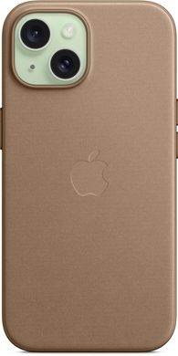 Чохол Apple для iPhone 15 FineWoven Case with MagSafe Taupe (MT3C3)