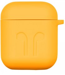 Чохол 2Е для Apple AirPods Pure Color Silicone Imprint (1.5mm) Yellow (2E-AIR-PODS-IBSI-1.5-YW)