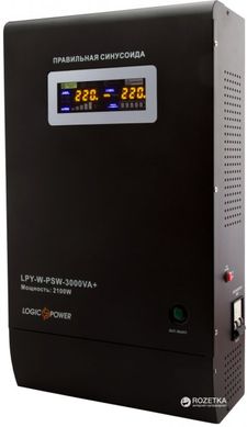 Джерело безперебійного живлення LogicPower LPY-W-PSW-3000VA+ (2100 Вт) 10A/15A (LP4147)
