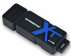 Флешка Patriot USB 3.1 Supersonic Boost XT 64GB Black
