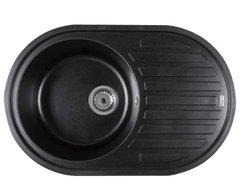Кухонна мийка VentoLux EMILIA Black Quartz 755x490x210 (2059765959502)