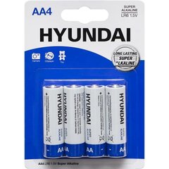 Батарейки HYUNDAI LR03 AAA BL4 Alkaline (7006002)