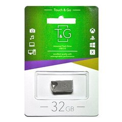 Флешка T&G USB 32GB 109 Metal Series Silver (TG109-32G)