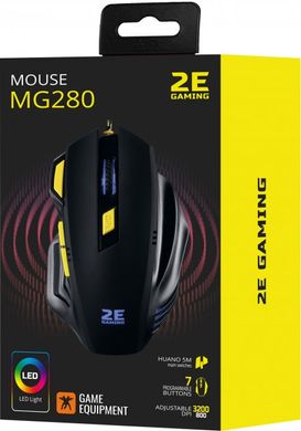 Мышь 2E Gaming MG280 LED Black (2E-MG280UB)