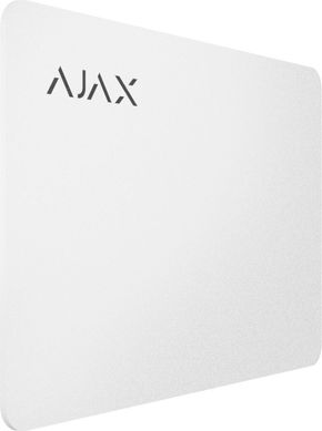 Безконтактна картка Ajax Pass White 3 шт (000022786)