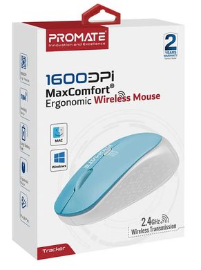 Мышь Promate Tracker Wireless Blue (tracker.blue)
