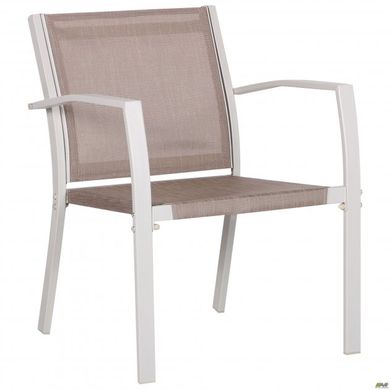 Комплект садовой мебели AMF Camaron дымчатый белый/бежевый (521838)