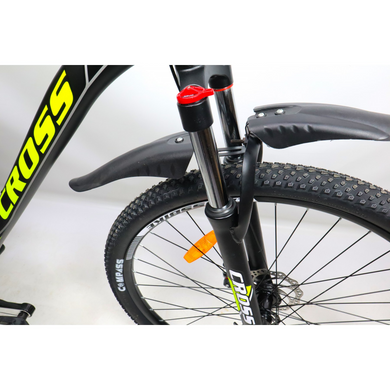Велосипед Cross Hunter 27.5" 17" черный-желтый (27CJA-002771)