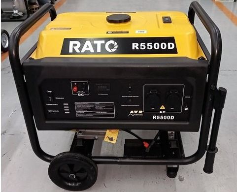 Генератор бензиновый RATO R5500D (R5500D акк)