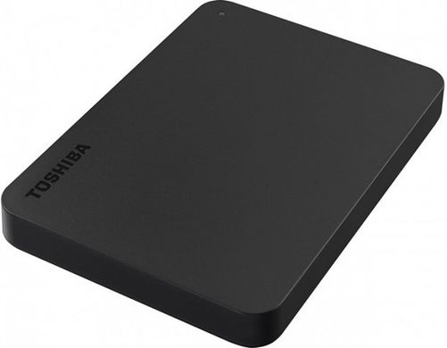 Зовнішній жорсткий диск Toshiba Canvio Basics + USB-C адаптер 1TB HDTB410EK3ABH 2.5" USB 3.2 Gen1 External Black (HDTB410EK3ABH)