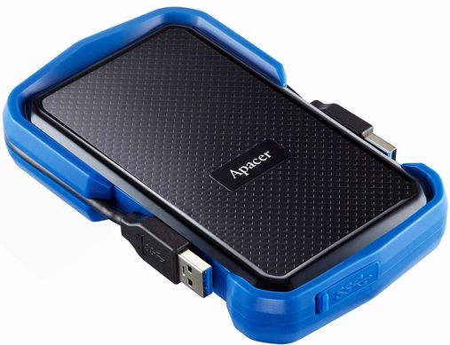 Внешний жесткий диск APAcer AC631 1TB USB 3.1 Blue (AP1TBAC631U-1)