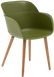 Крісло Tilia Shell-N ніжки букові хакі