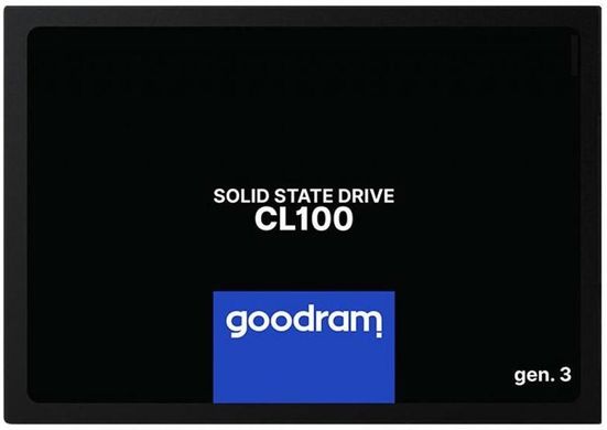SSD-накопитель 240GB GOODRAM CL100 GEN.3 2.5" SATAIII 3D TLC (SSDPR-CL100-240-G3)