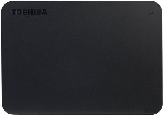 Внешний жесткий диск Toshiba Canvio Basics + USB-C адаптер 1TB HDTB410EK3ABH 2.5 "USB 3.2 Gen1 External Black (HDTB410EK3ABH)
