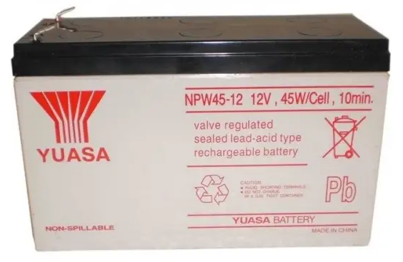 Акумуляторна батарея Yuasa 12V 9AH (NPW45-12/06367) AGM